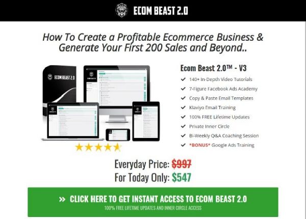 [GET] Ecom Beast 2.0 - V3 by Harry Coleman