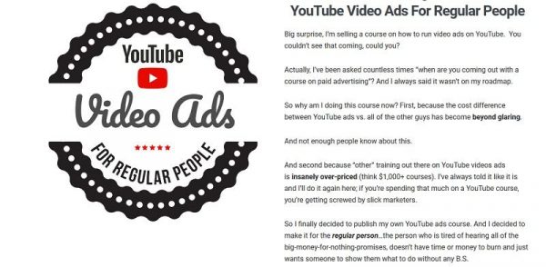 Dave Kaminski – YouTube Video Ads For Regular People