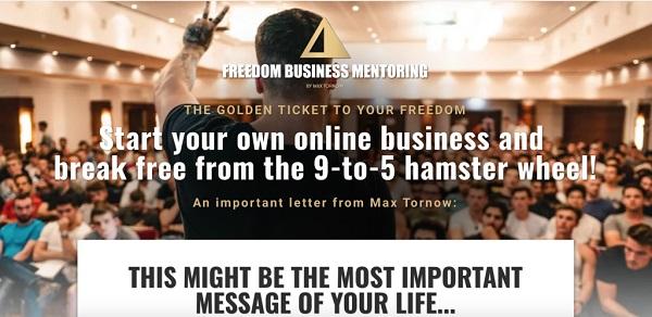 Max Tornow - Freedom Business Mentoring