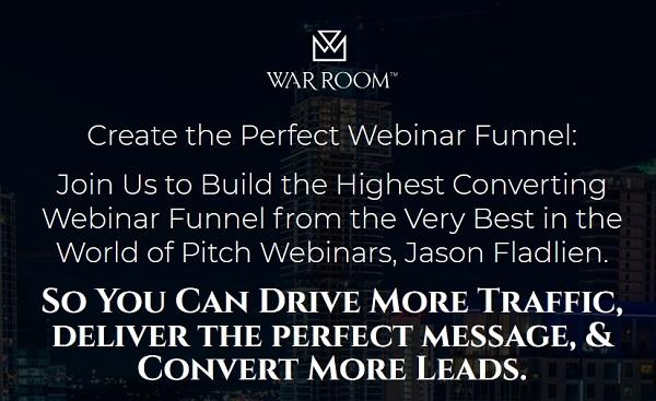 Jason Fladlien – Webinar Funnels (War room Mastermind)