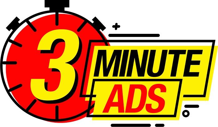 3 Minutes Ads by Duston McGroarty