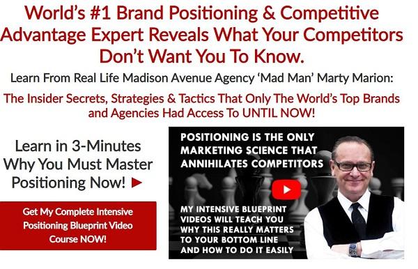 Marty Marion – Intensive Positioning Blueprint Program 2020