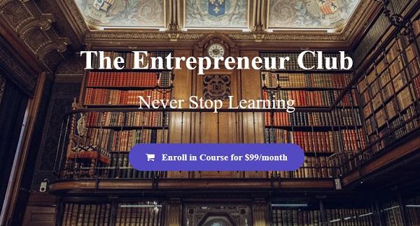 Sean Vosler – Entrepreneur Club + Bonus