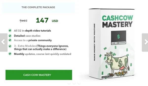 YouTube – CashCow MASTERY (Full Course)