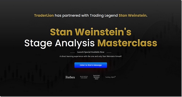 Traderlion – Stan Weinstein – Stage Analysis Masterclass