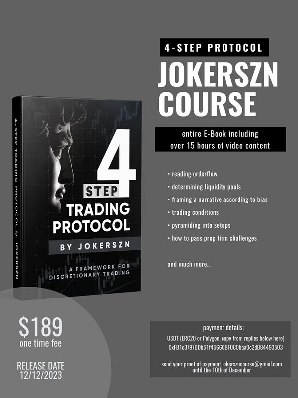 [GroupBuy] 4-Step Trading Protocol by JokerSZN