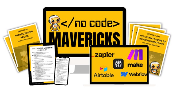 [GroupBuy] Justin Brooke – No Code Mavericks (BF Bundle)