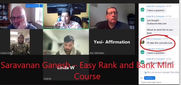 Saravanan Ganesh – Easy Rank and Bank Mini Course